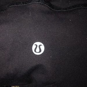 Lululemon Black Wunder Under Leggings